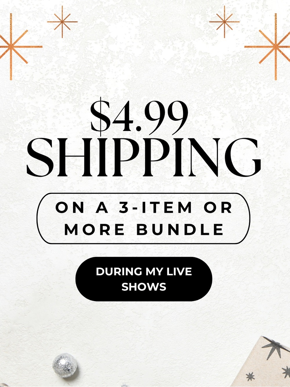 Discount Shipping Reminder 🎉